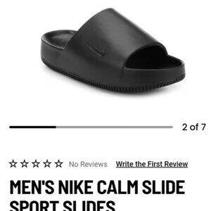 Nike men's Calm Slides New Sz 15